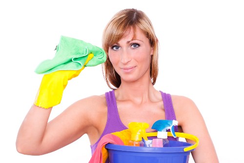 Surrey Cleaners team performing deep cleaning