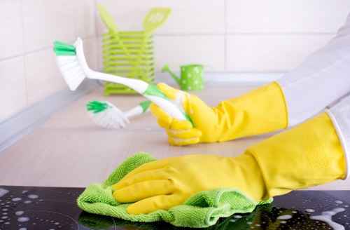 Eco-friendly cleaning products used by Surrey cleaners