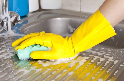 Customized office cleaning plan illustration